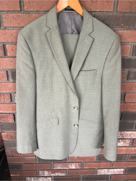 Kenneth Cole Other - Kenneth Cole Light Beige Two-Button Suit